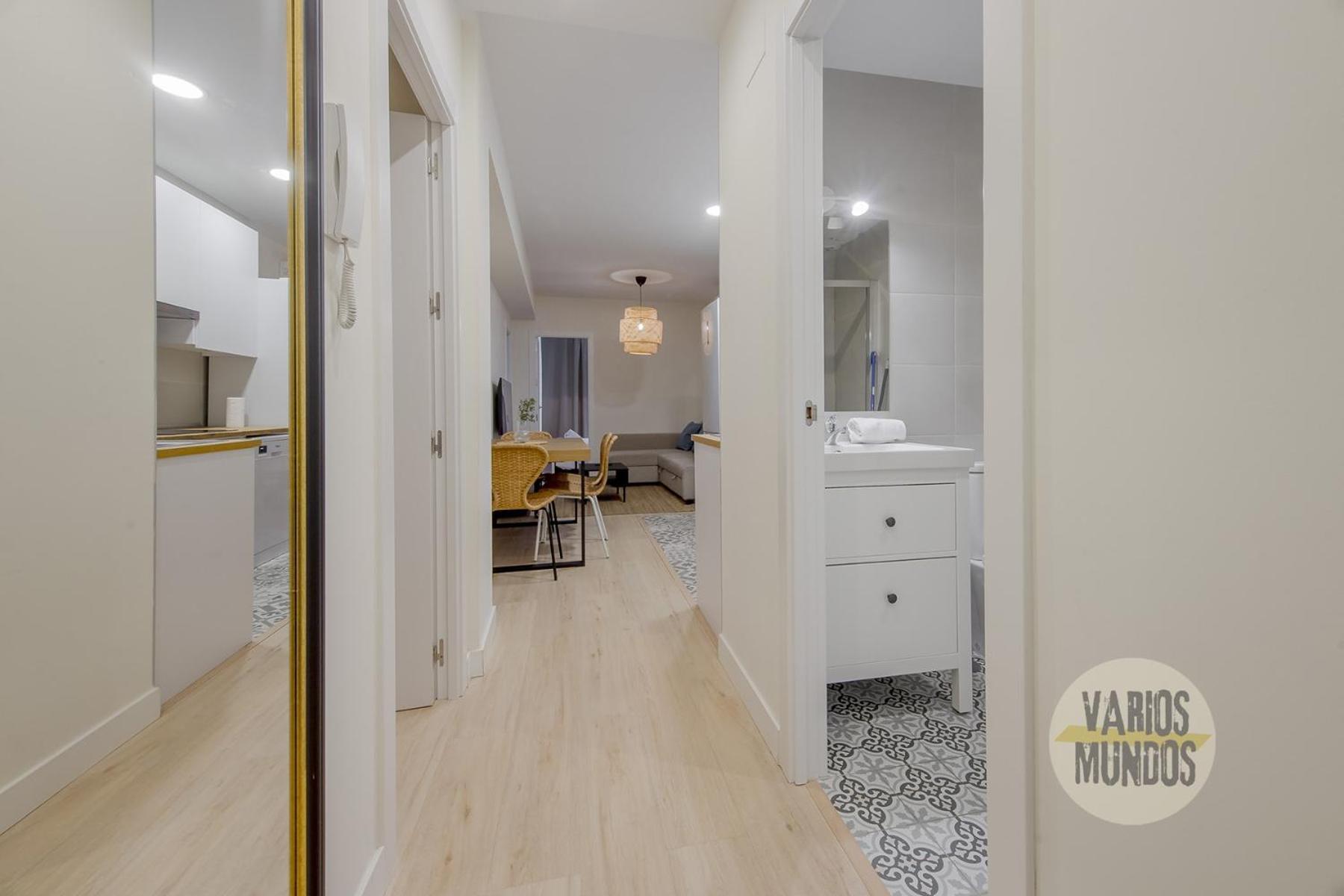 Downtown&New Apt Para 9Pax En La Plaza De Chueca Madrid Bagian luar foto
