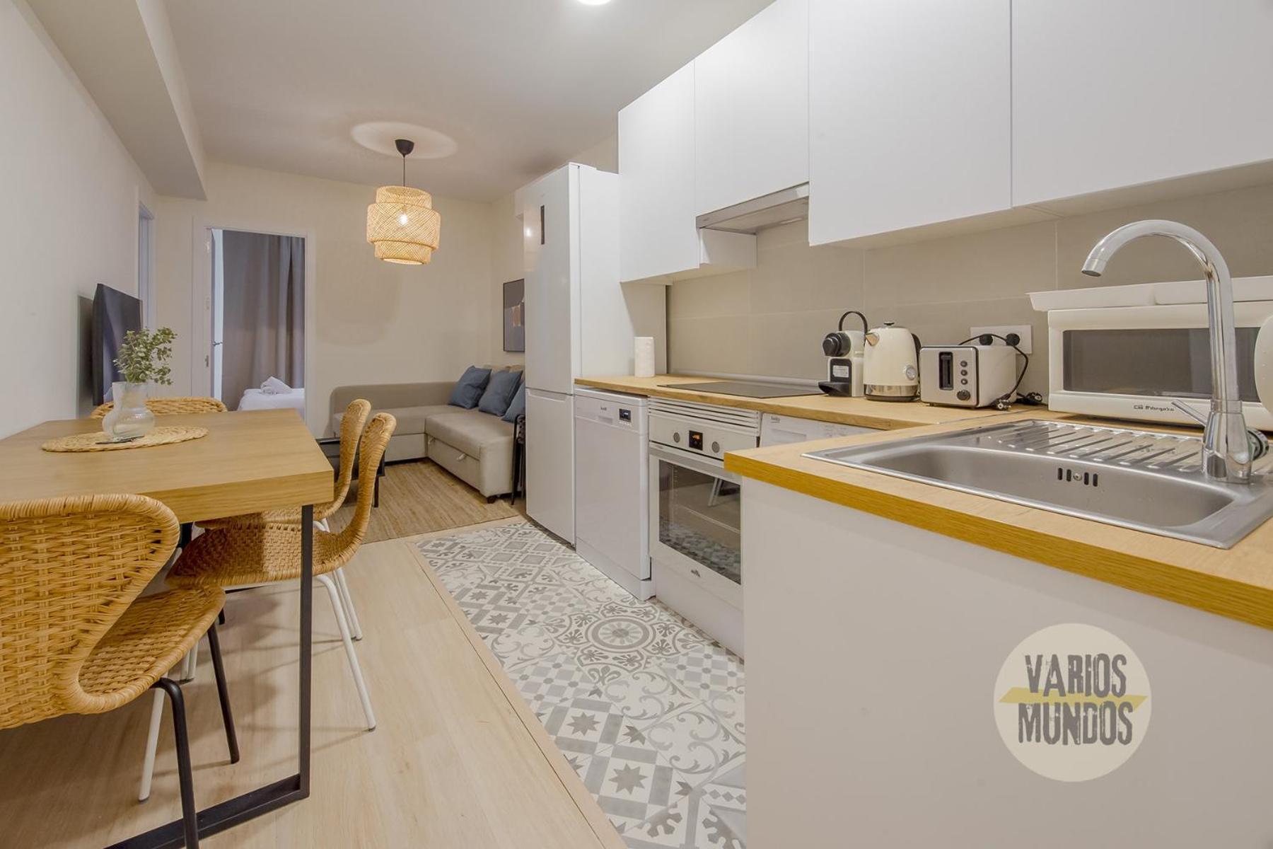 Downtown&New Apt Para 9Pax En La Plaza De Chueca Madrid Bagian luar foto