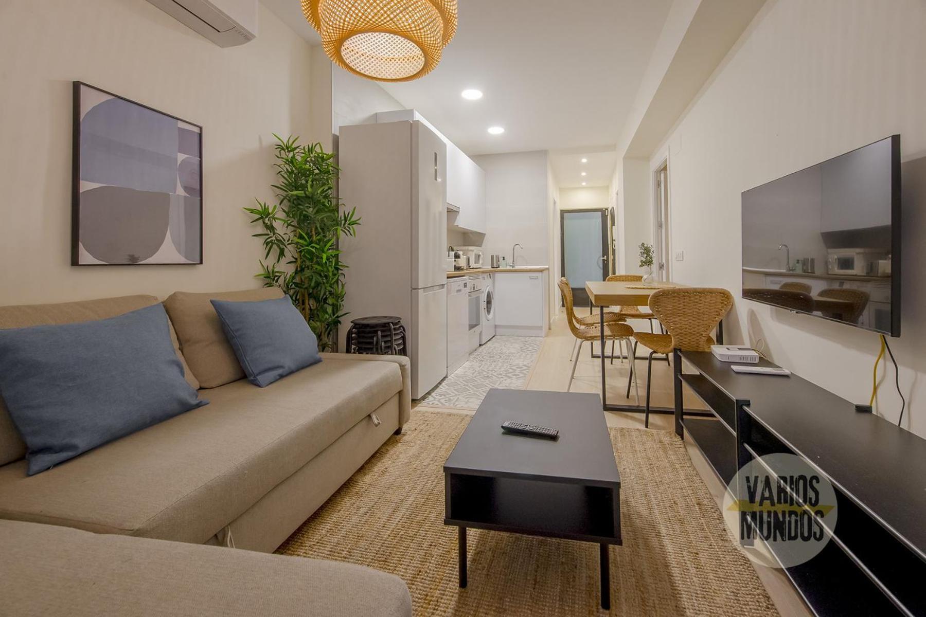 Downtown&New Apt Para 9Pax En La Plaza De Chueca Madrid Bagian luar foto